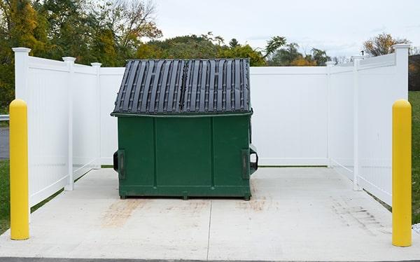 we offer customizable service prepare for our commercial dumpsters, with options ranging from daily to monthly pickup